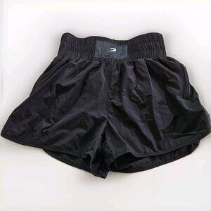 Boxraw Boxing Shorts Womens S Black Lightweight Pockets Stretch Lined Gym Active